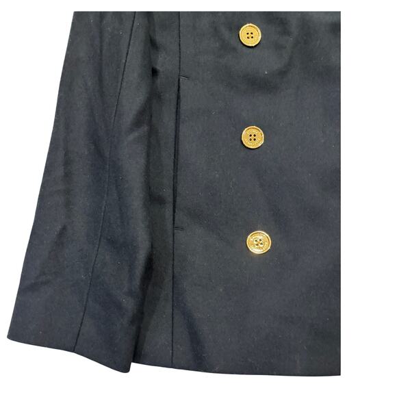 R24 MICHAEL KORS Women's Wool Peacoat Navy Small - Picture 5 of 14